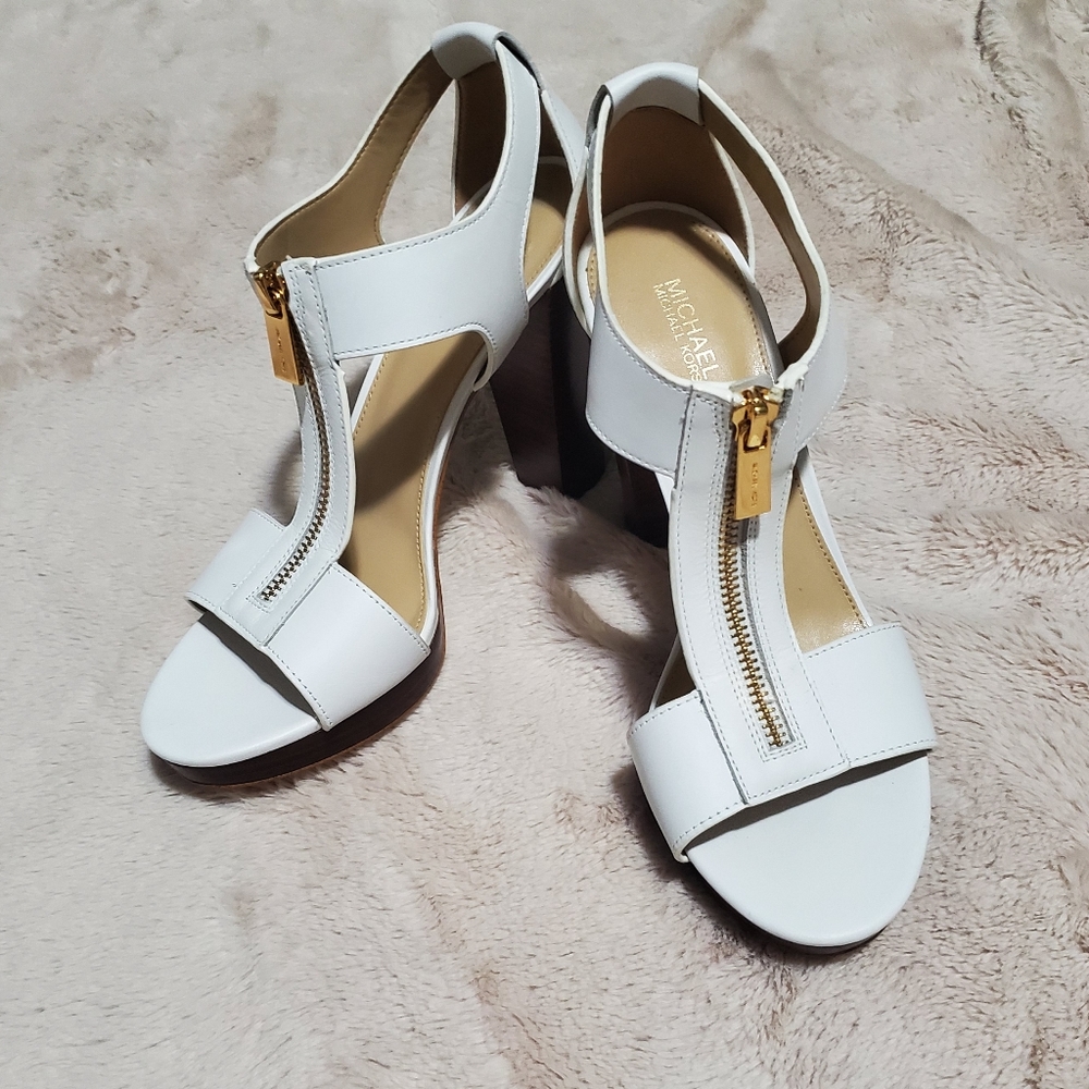 Micheal Michael Kors platform sandal heels